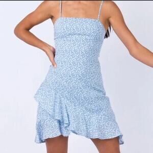 Princess Princess Mini Dress Blue Floral mini